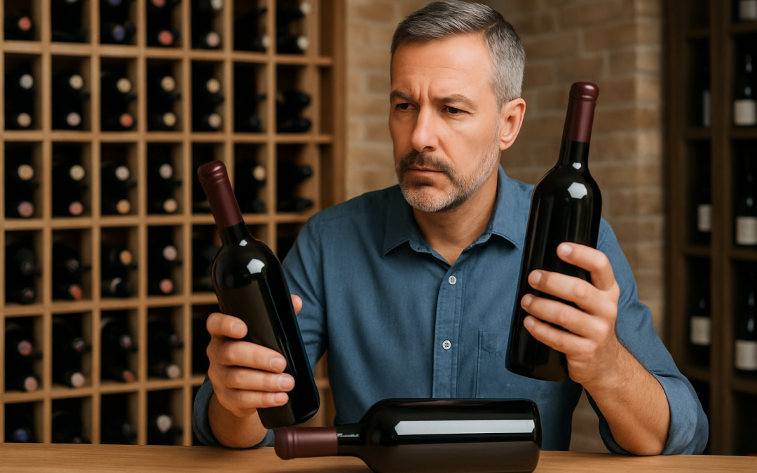 Wein liegend oder stehend lagern: so lagern Sie besser